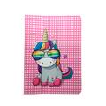 Yleismallinen Rainbow Unicorn -suojakuori tabletille 9-11 tuumaa (P 27 x L 20 cm)