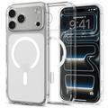 Spigen Ultra Hybrid Mag Magsafe -kotelo iPhone 17 Prolle, huurteenvalkoinen