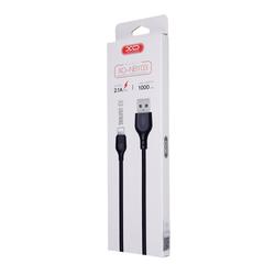 XO-kaapeli NB103 USB - Lightning 1,0 m 2,1A musta