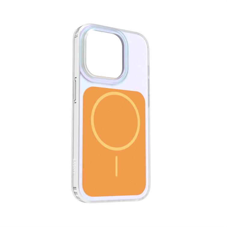 Etteri Hidden Pearl case for iPhone 15 Pro 6,1" orange