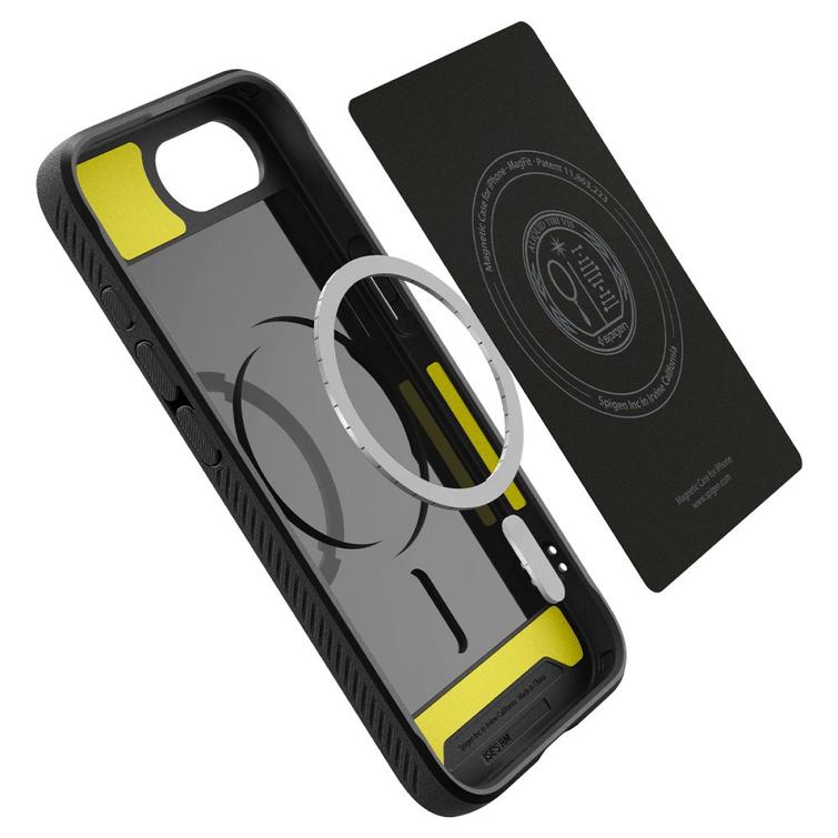 Spigen Rugged Armor MagSafe -kotelo iPhone 16E:lle, mattamusta