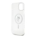 Karl Lagerfeld case for iPhone 15 Plus 6,7" KLHMP15MHFCCNOT transparent HC Magsafe IML C