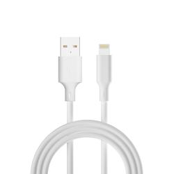Forever kierr&auml;tyskaapeli USB-A - Lightning 1,5m 2,4A HDKR12-AL-00 valkoinen