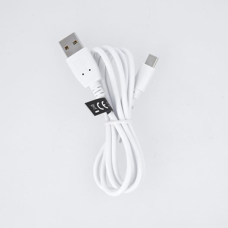 Maxlife-kaapeli USB - USB-C 1,0 m 3A valkoinen