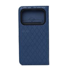 Smart Caro case for Honor 600 / Honor 600 Pro navy blue