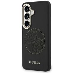 Guess case Perforated Logo MagSafe for Samsung Galaxy S26 black