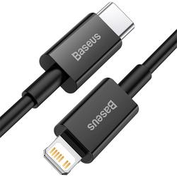 Baseus Superior PD USB-C - Lightning-kaapeli 2,0 m musta 20W