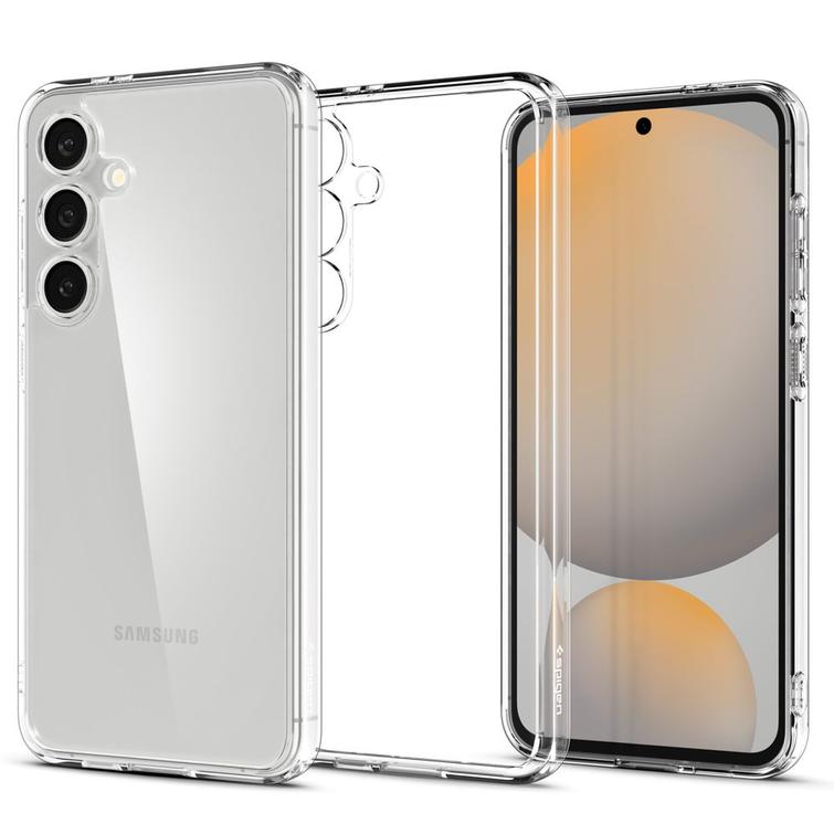 Spigen Ultra Hybrid -suojakuori Samsung Galaxy S24 FE:lle, kristallinkirkas