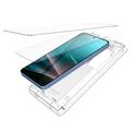 Spigen Elite Shield "Ez Fit" Samsung Galaxy S25:lle, kirkas