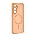 Mag Matt case for Samsung Galaxy S24 / S25 brown big hole