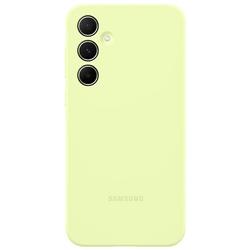 Samsungin silikonikuori Samsung Galaxy A55 5G:lle, lime