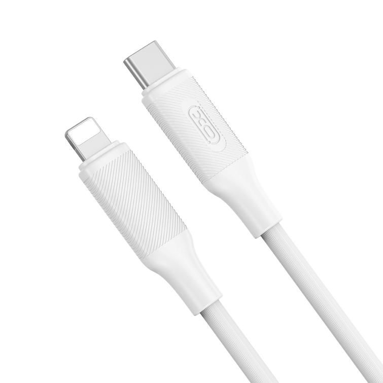 XO-kaapeli NB-Q265A PD USB-C - Lightning 1,0m 27W valkoinen