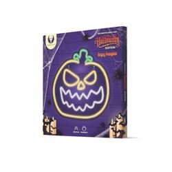 Neon PLEXI LED ANGRY PUMPKIN keltainen valkoinen FPNE14 Forever Light