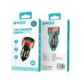 BWOO PD autolaturi 1x USB-C - USB-A -portti 38W läpinäkyvä
