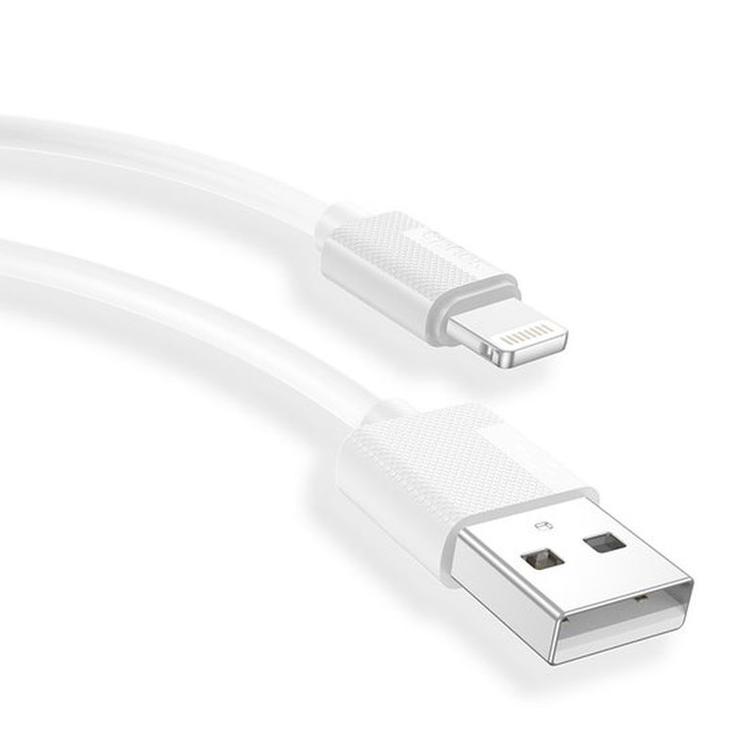 T-PHOX CABLE NETS LIGHTNING BLACK 3A ; PVC ; 2M