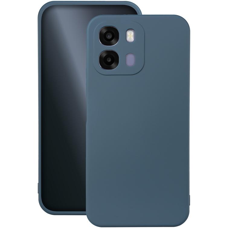 Silicon case for Oppo A6 4G / A6 5G / A6X 4G / A6X 5G / A6S 4G / A6S 5G Global dark blue