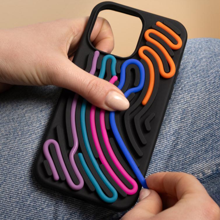 DIY Snake case for iPhone 12 / 12 Pro 6,1" black