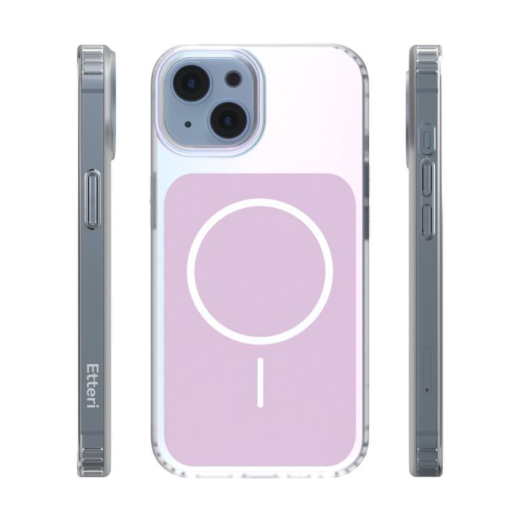 Etteri Hidden Pearl case for iPhone 13 6,1" pink