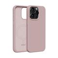 Etteri Silicone Mag kotelo iPhone 15 Prolle 6,1" vaaleanpunainen