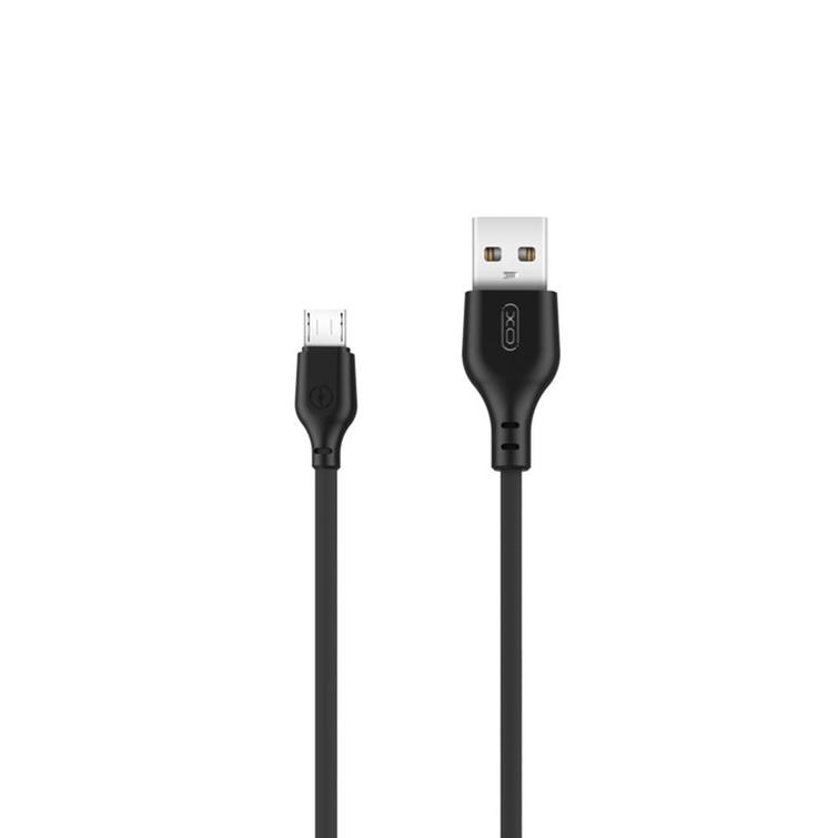 XO-kaapeli NB103 USB - microUSB 2,0 m 2,1A musta