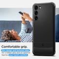 Spigen Rugged Armor -suojakuori Samsung Galaxy S23:lle mattamusta