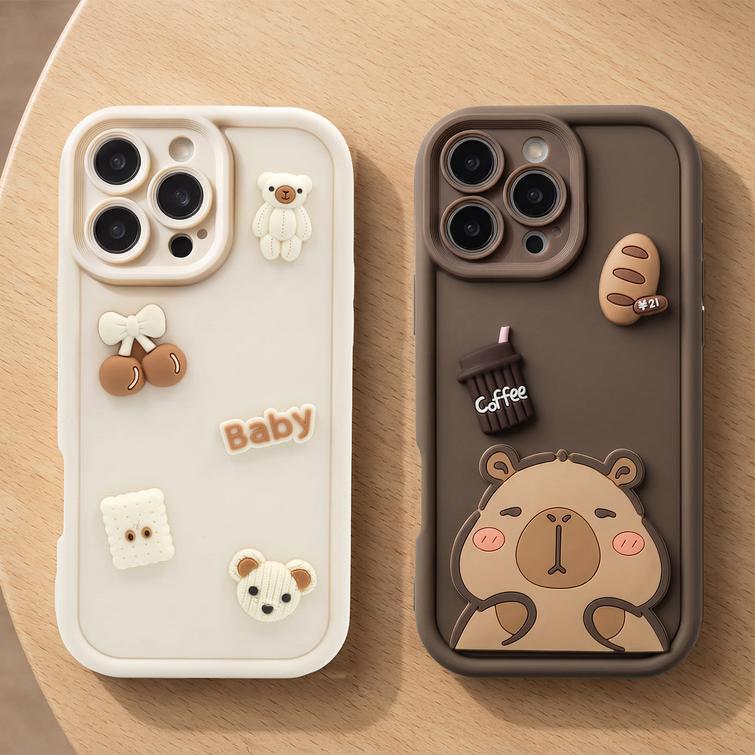 Ultra Trendy 3D case for Samsung Galaxy S25 FE bear