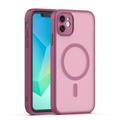 Mag Matt case for iPhone 11 maroon camera protection
