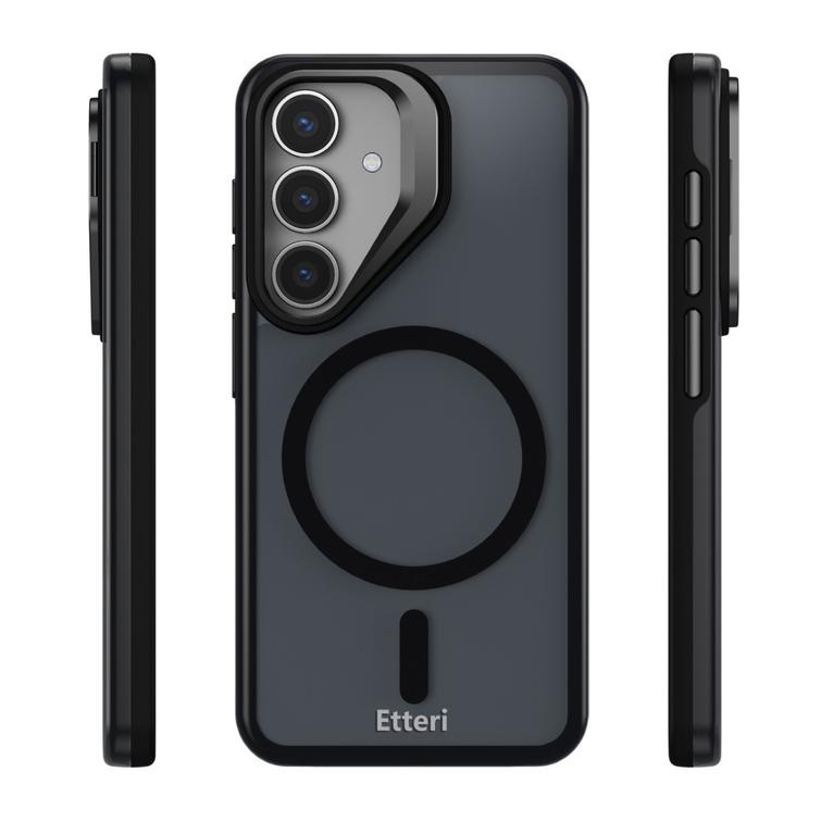 Etteri Morning Fog suojakuori Samsung S25:lle musta