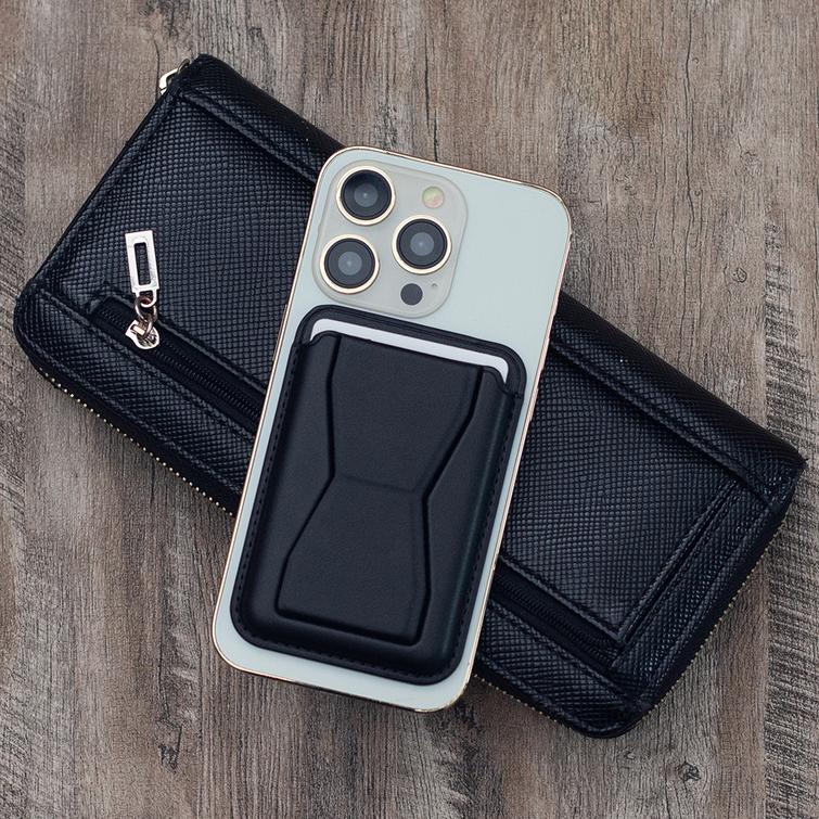 Korttikotelo jalustalla musta