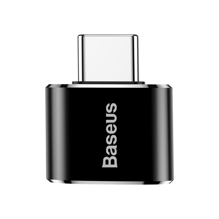 Baseus OTG-sovitin mini-USB - USB-C-muunnin musta