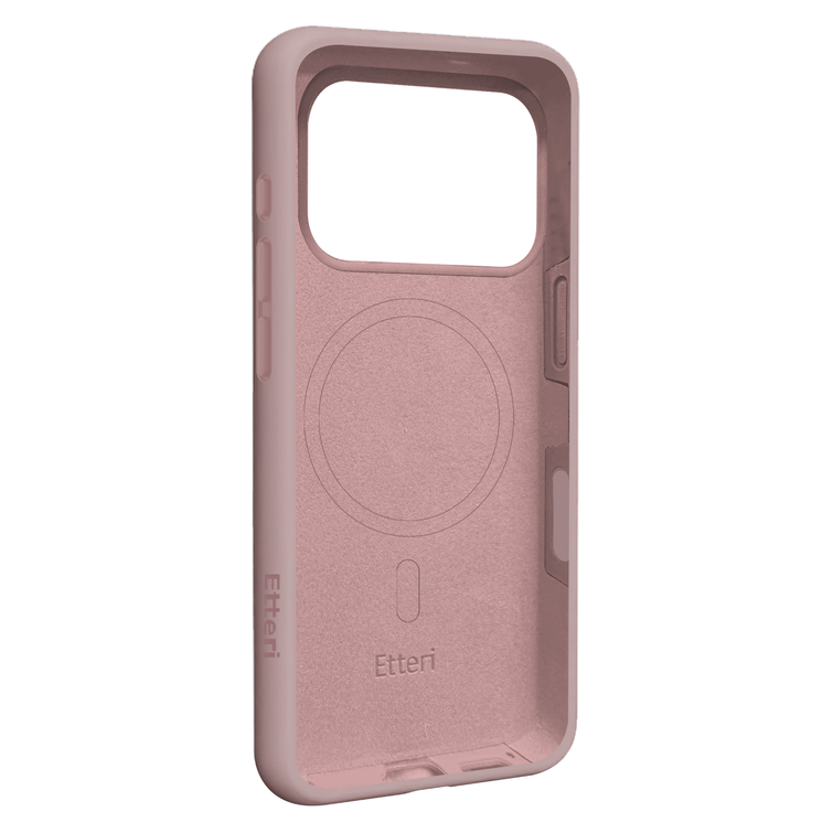 Etteri Silicone Mag kotelo iPhone 17 Pro Maxille vaaleanpunainen