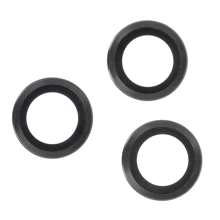 Samsung Galaxy S24 -puhelimeen mustat linssikehykset (3 kpl)