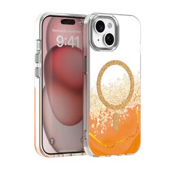 Epoxy Mag case for iPhone 13 / 14 6,1" orange