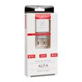 Łaowarka Sieciowa MX ALFA 20W PD+QC, USB-A+C biała TTT