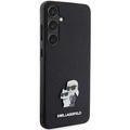 Karl Lagerfeld case for Samsung Galaxy S24 Plus KLHCS24MPSAKCMPK black HC SAFFIANO KC PIN