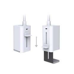 P&ouml;yt&auml;valaisin LED 6W klipsill&auml; PURE FLB-10 KIRSTEN valkoinen Forever Light