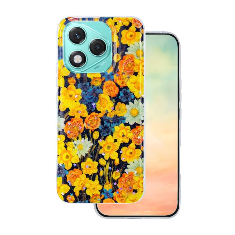 Glow Glam -suojakuori Honor 400 Litelle, oranssi