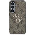 Guess case 4G Big Metal Logo for Samsung Galaxy S26 brown