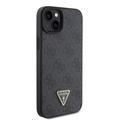 Guess case for iPhone 15 Plus 6,7" GUHCP15MP4TDSCPK black hardcase Crossbody 4G Metal Logo
