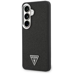 Guess case Fixed Glitter Triangle MagSafe for Samsung Galaxy S26 black