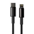 Baseus-kaapeli Tungsten PD USB-C - Lightning 2,0 m musta 20W