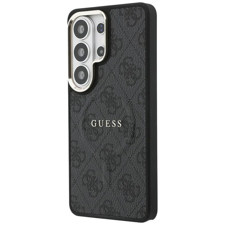 Guess case 4G Embossed Ring MagSafe for Samsung Galaxy S26 Ultra black