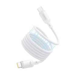 Baseus-kaapeli PicoGo PD USB-C - USB-C 1,0m kuunvalkoinen 240W magneettinen