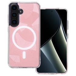 Flash Mag -suojakuori Samsung Galaxy S24 / S25:lle, pinkki