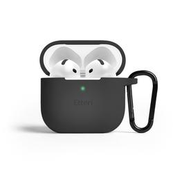 Etteri-silikonikotelo AirPods 4:lle musta