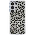 Guess case IML Leopard Print Triangle MagSafe for Samsung Galaxy S26 Ultra black