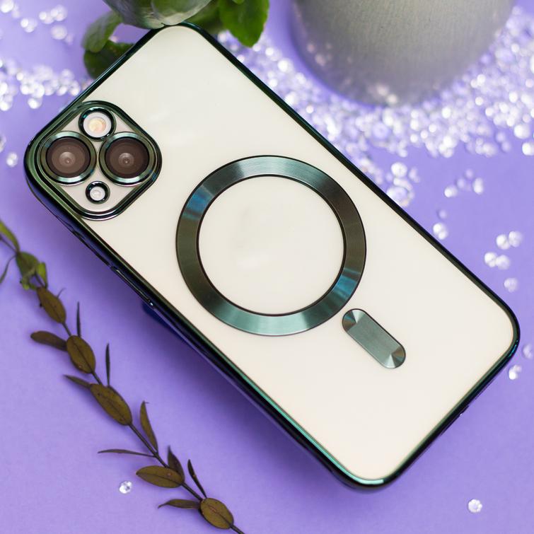 Color Chrome Mag -suojakuori iPhone 16 Pro 6,3":lle, vihre&auml;