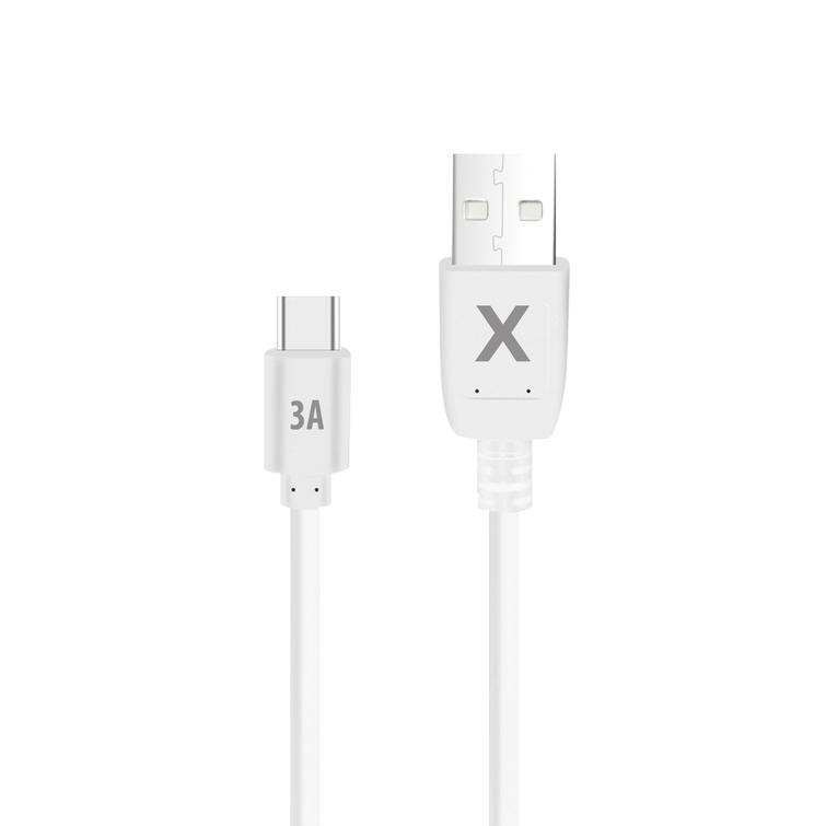 Maxlife cable USB - USB-C 1,5 m 3A white