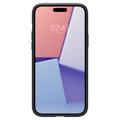 Spigen Liquid Air -suojakuori iPhone 15 6,1":lle mattamusta