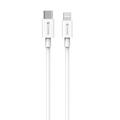 Comma-kaapeli Jub MFi USB-C - Lightning 3A 1,5m valkoinen